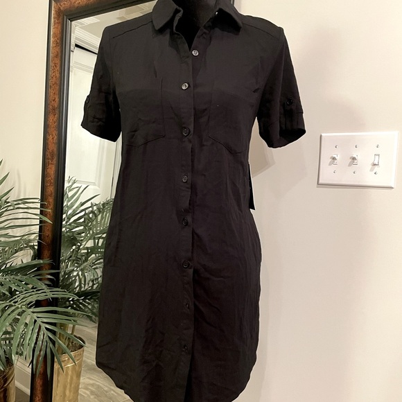 LULU’S BLACK DRESS NWT - Picture 1 of 7